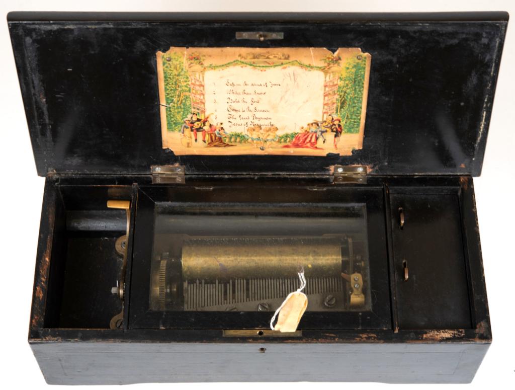 Antique Swiss Cylinder Music Box (1 of 13)