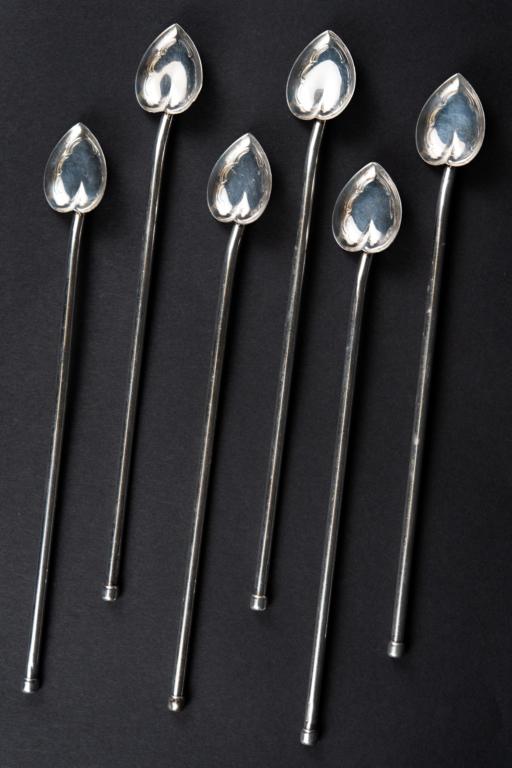 Six Sterling Silver Mint Julep Spoons (1 of 7)