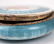 Antique F&B Sterling Guilloche Enamel Compact - 11