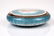 Antique F&B Sterling Guilloche Enamel Compact - 2