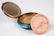Antique F&B Sterling Guilloche Enamel Compact - 7