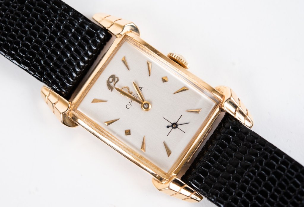 Mens 14k Omega Watch w/ Box (1 of 15)