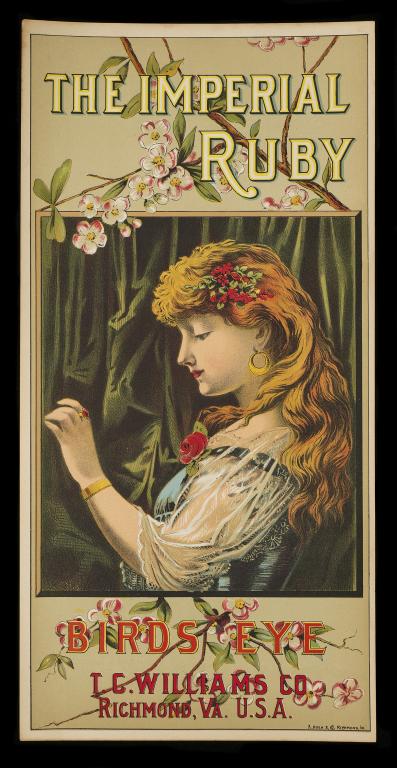 The Imperial Ruby/ Birds Eye Tobacco Crate Label (1 of 2)