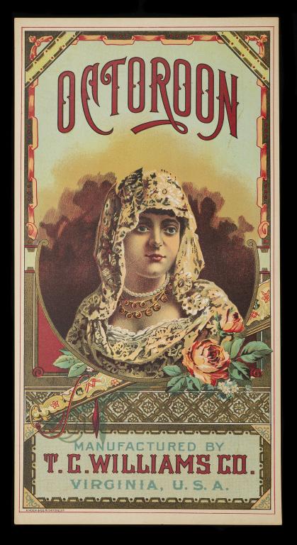 Octoroon Tobacco Crate Label (1 of 2)