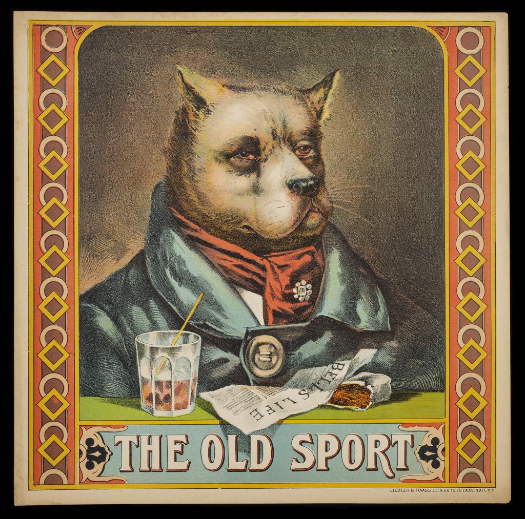 Tobacco Crate Label "The Old Sport" (1 of 2)