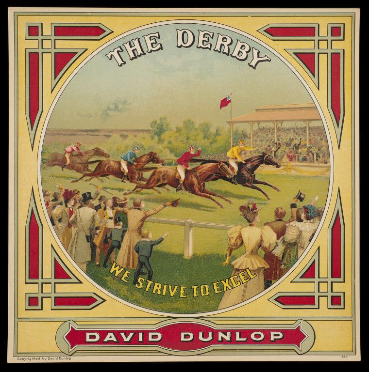 Antique Tobacco Label, The Derby (1 of 2)