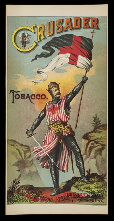 Crusader Tobacco Caddy Crate Label (1 of 2)