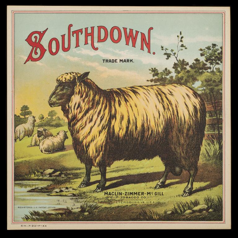 Southdown Antique Tobacco Crate Label (1 of 2)