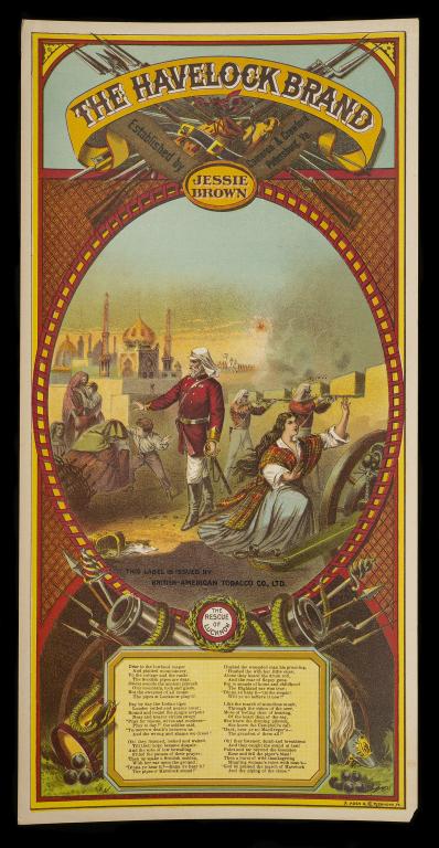 The Havelock Brand Antique Tobacco Caddy Label (1 of 2)