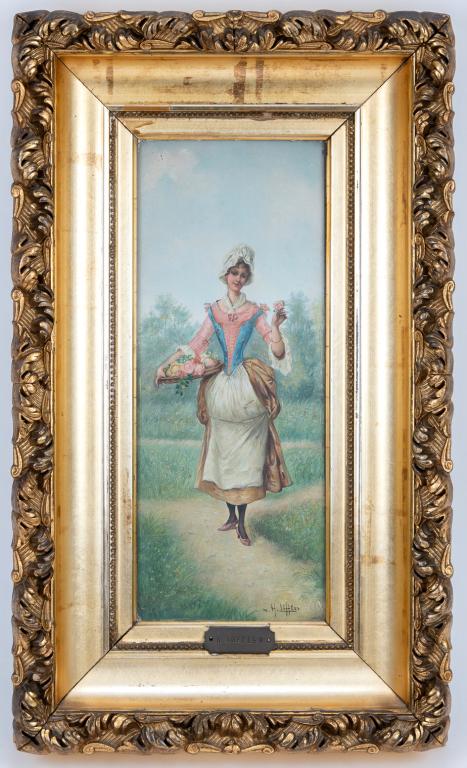 After Hugo Loffler (1859-1935) Maiden with Fruit (1 of 11)