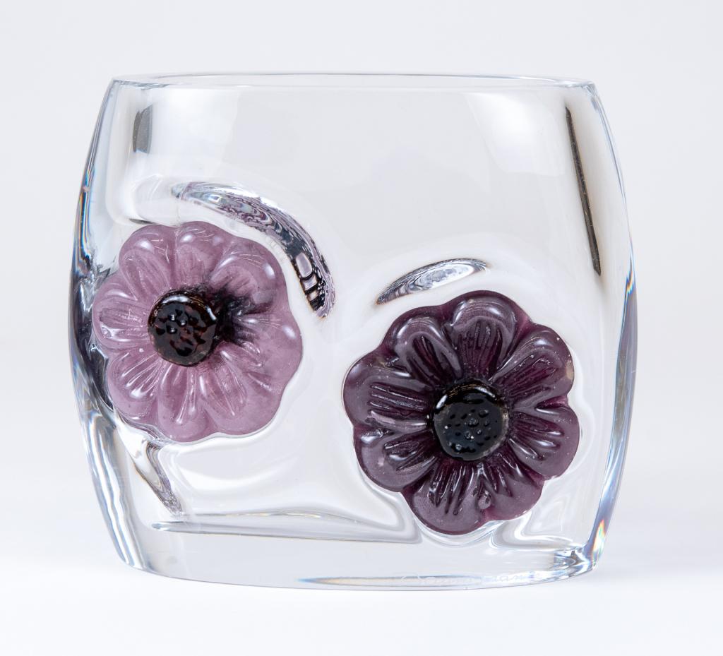 Daum France Pate De Verre Crystal Vase (1 of 5)