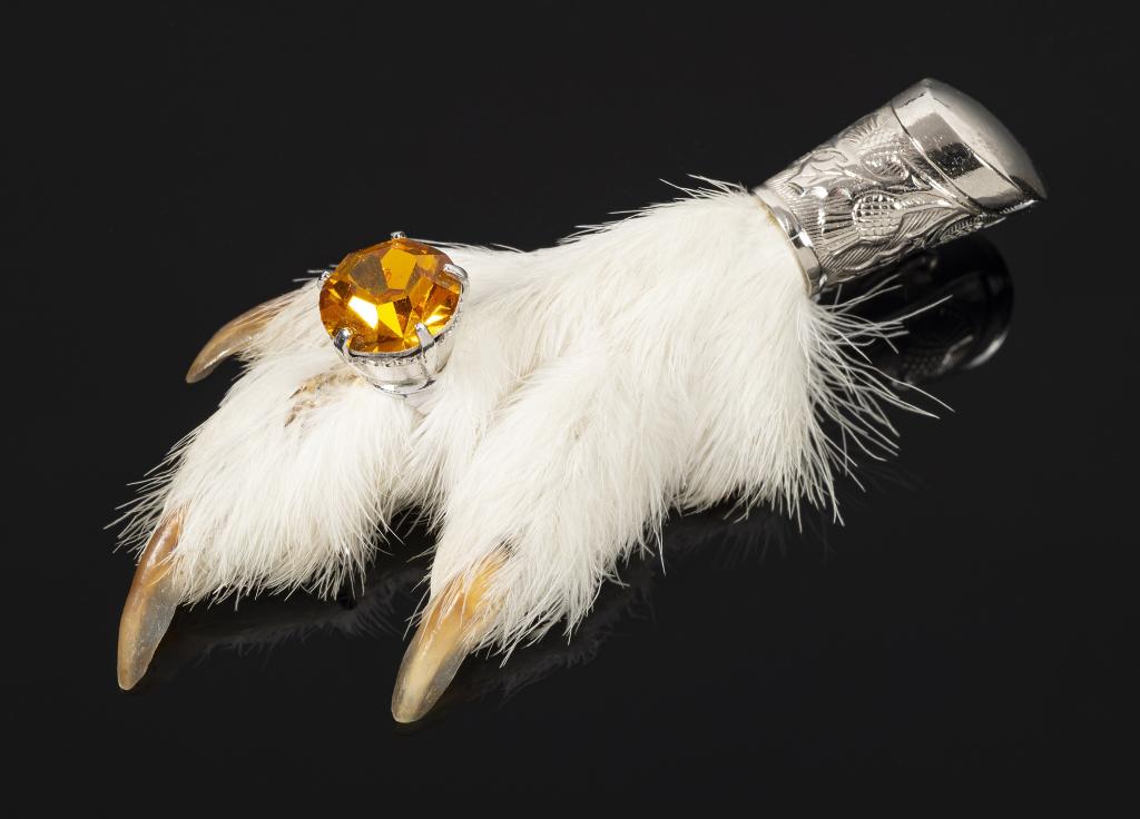 Scottish Rabbit Foot Brooch