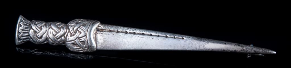 Antique Sterling Celtic Sword Pin (1 of 7)