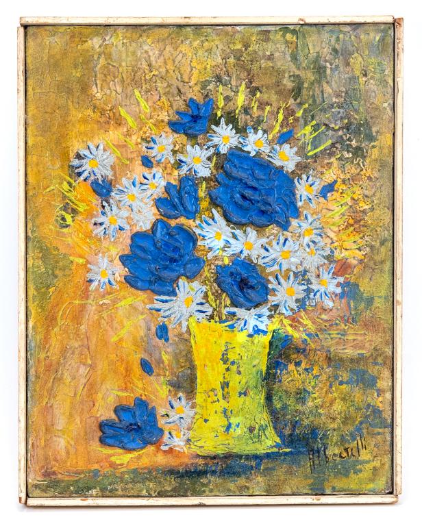 Signed Impasto Floral Still Life (1 of 11)