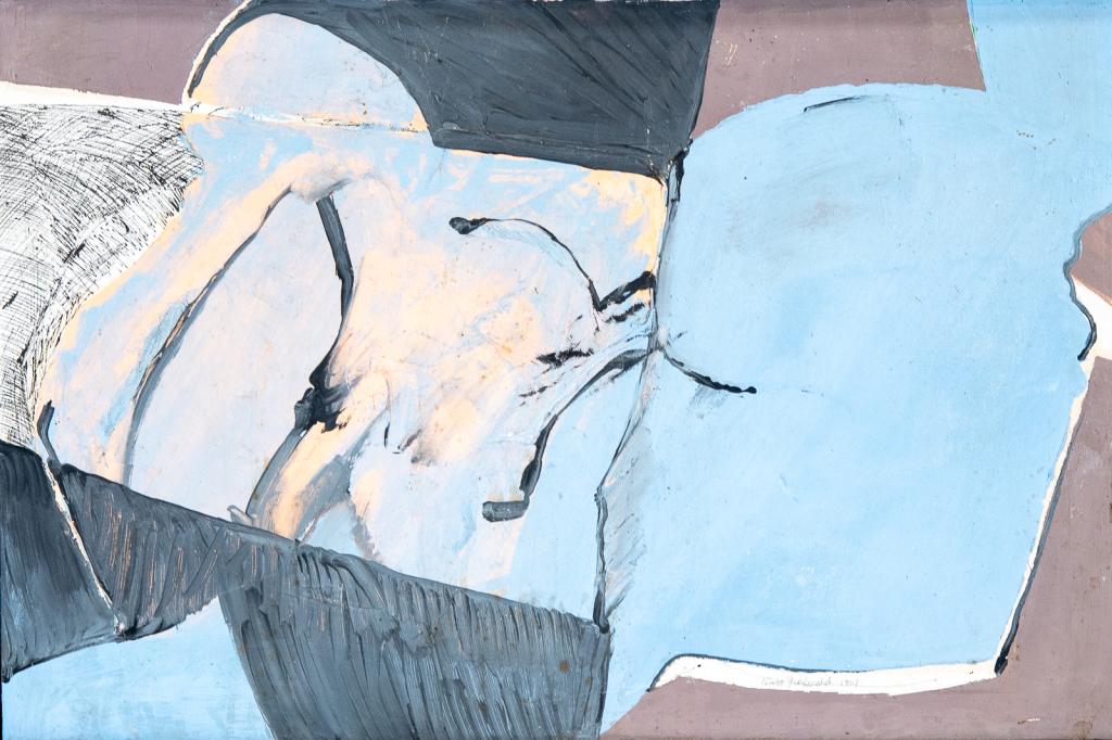 Miro Fitzgerald (American) Abstract Painting (1 of 10)