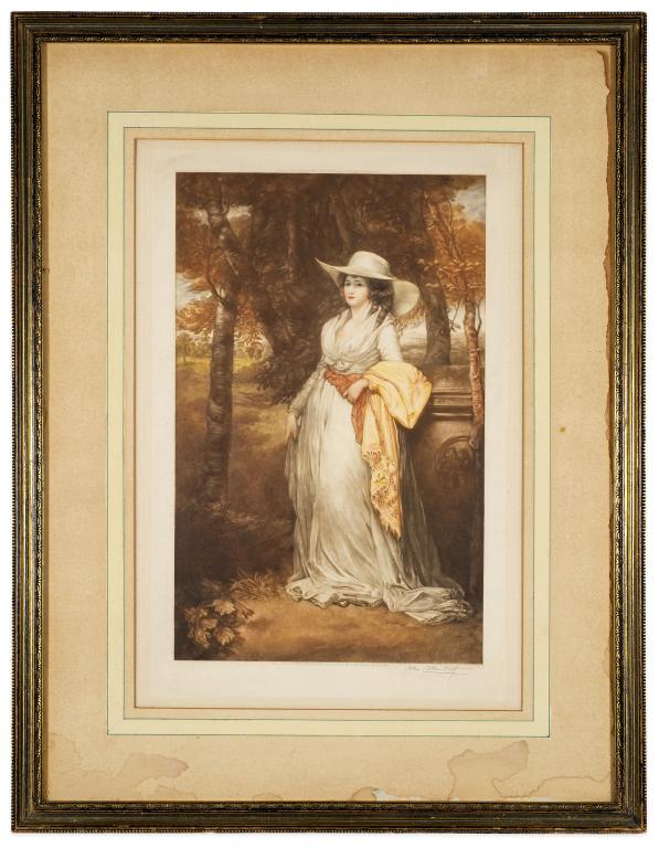 Signed Mezzotint by John Cother Webb (1855-1927) (1 of 6)