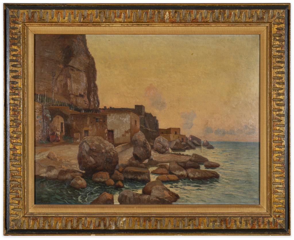 Gaetano Jerace (Italy, 1860 - 1940) O/C (1 of 4)