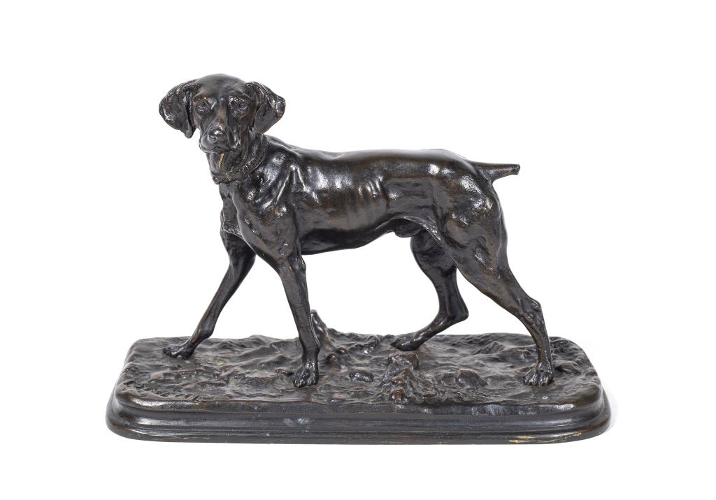 Pierre Jules (PJ) Mene Bronze Hunting Dog (1 of 8)