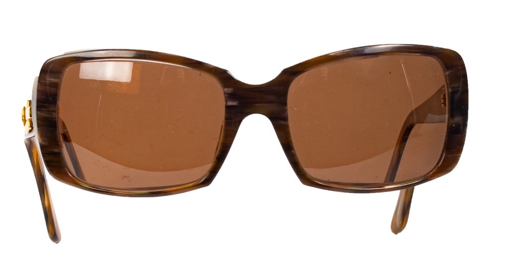 Cartier Tortoise Prescription Sunglasses -France: Item/Description: Fabulous Cartier Made in France sunglasses. Sleek, Mod. Dark brown tortoise frames, gold logo on ear pieces. Prescription dark brown lenses. Comes in iconic red Caritier glasses case
