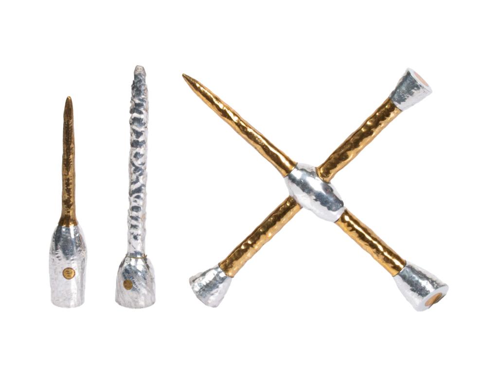 Three Aluminum Ming-Kahuna Pipe Tampers: Item/Description: Three Ming-Kahuna pipe tampers in 6061 grade aluminum. Lot includes: "FreeFall Spike" and "FreeFall Kiss".From their website: "Ming-Kahuna was founded nineteen years ago based upon a