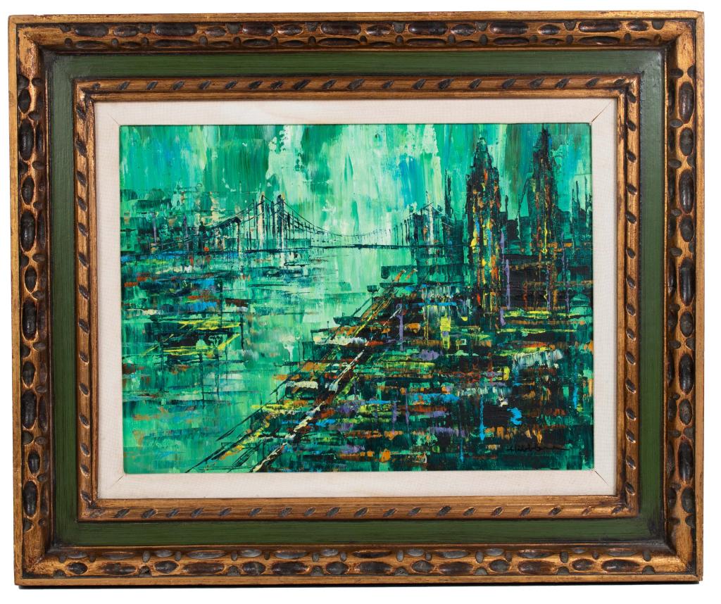 Signed New York City Modern Impressionist (1 of 7)