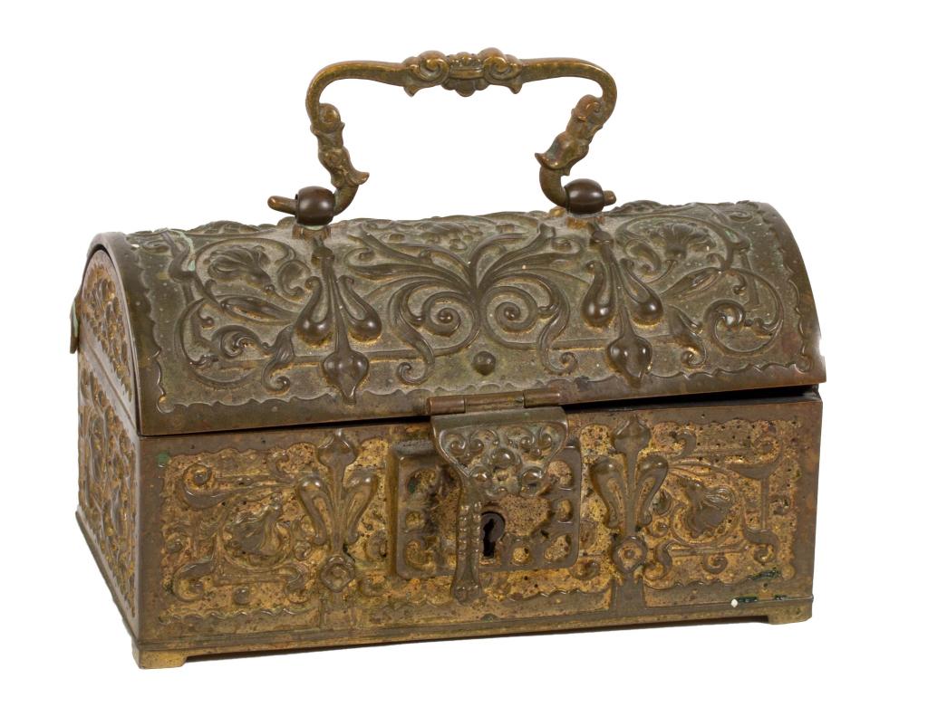 German Erhard & Sohne Bronze Box (1 of 8)