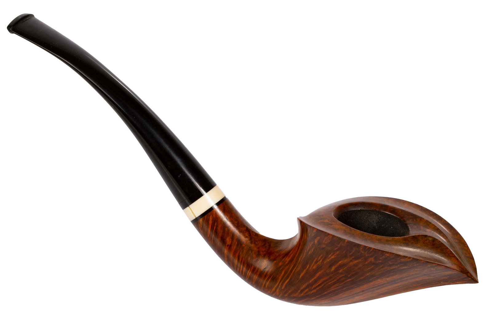 Alex Frolov Smooth Freehand Horn Estate Pipe (1 of 5)