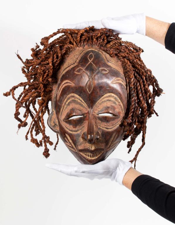 Chokwe Style Female Mask - Congo (1 of 7)