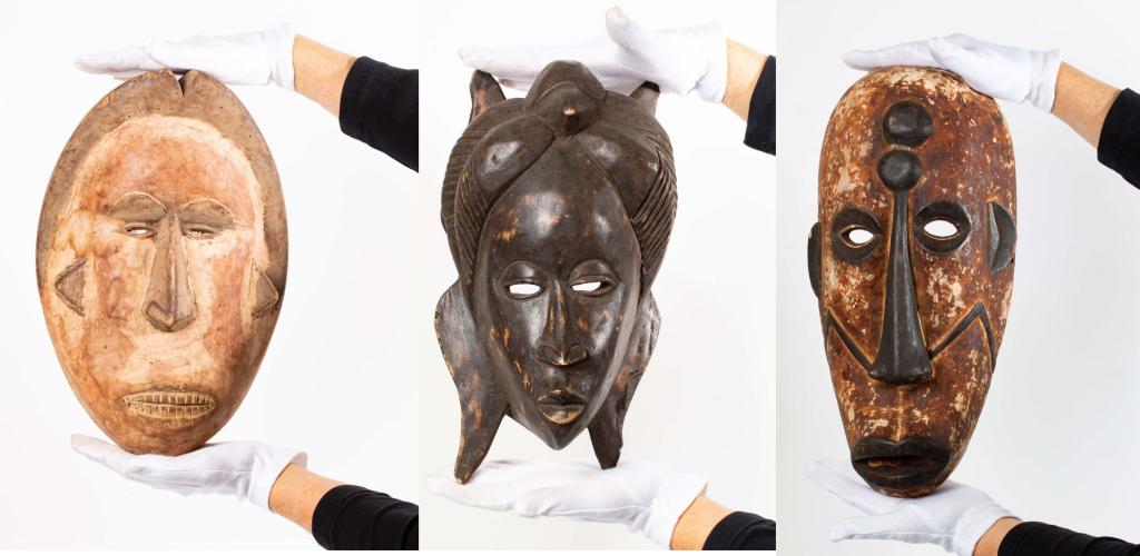 Igbo Ibibio Style Mask, Nigeria Grouping (1 of 12)