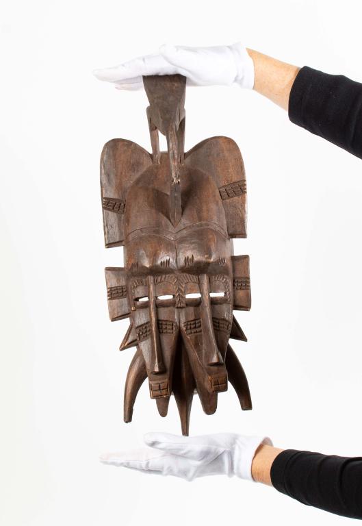 Senufo Style Double Faced Kpelie, Ivory Coast (1 of 9)