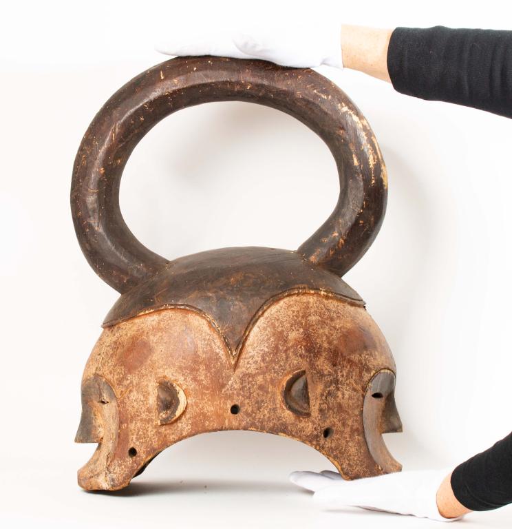 Nigeria Janus Style Double Face Helmet Mask (1 of 10)