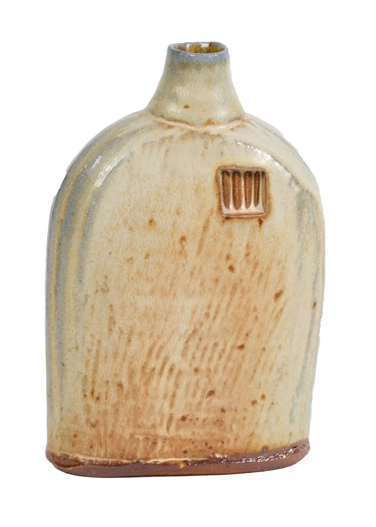 Studio Art Pottery Vase Signed Wallace (1 of 10)