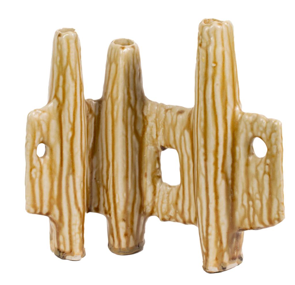 OCM Japan Sculptural Abstract Art Pottery Vase (1 of 10)