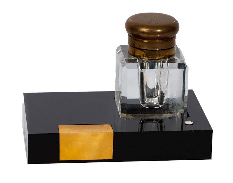 Montblanc Meisterstuck Crystal Inkwell & Stand (1 of 10)