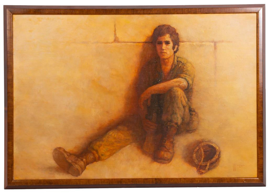Portrait of an Israeli Soldier - William Weintraub (1 of 6)