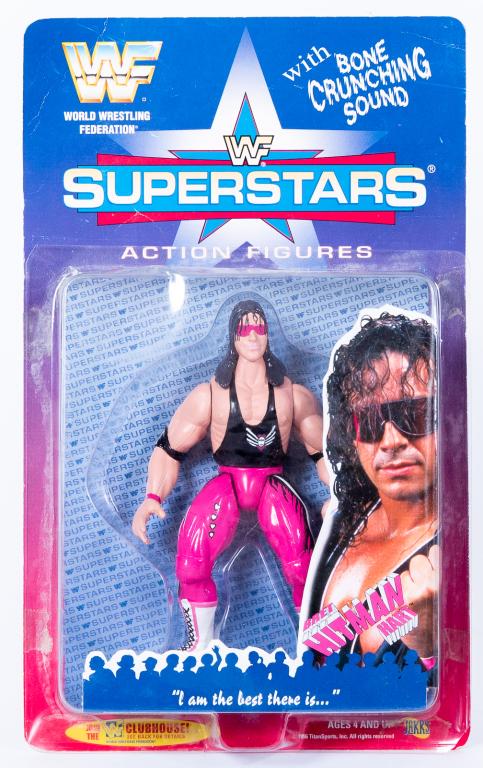 PROTOTYPE - WWF Superstars Bret Hart Action Figure (1 of 8)