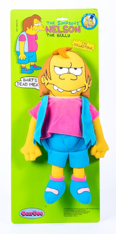 PROTOTYPE - Dan Dee 13" Nelson Simpsons Toy Ragdoll (1 of 4)