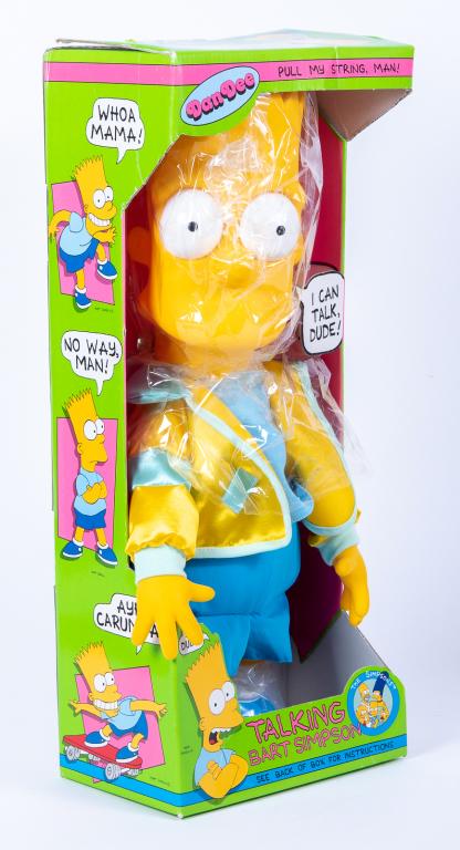 Dan Dee 18" Talking Bart Simpson Wearing Jacket (1 of 6)