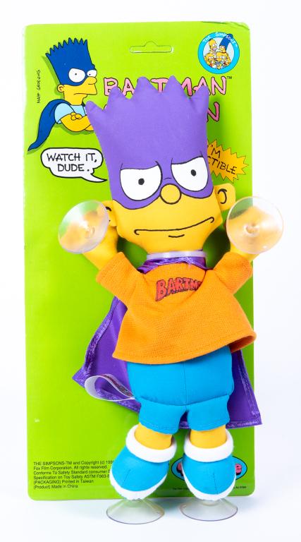 PROTOTYPE - Dan Dee 11" Bartman Simpson Toy Stick-On (1 of 4)