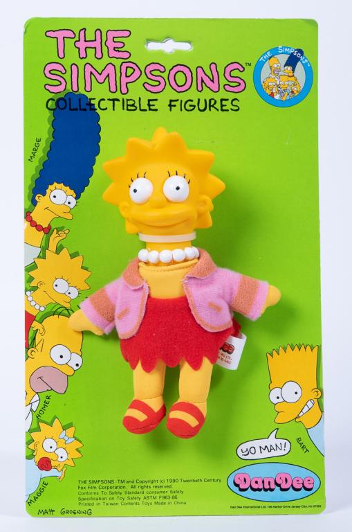 PROTOTYPE - Dan Dee 6" Lisa Simpson Toy (1 of 4)