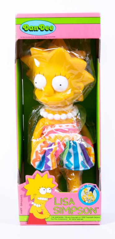 PROTOTYPE - Dan Dee  11" Lisa Simpson Beachwear Toy (1 of 7)