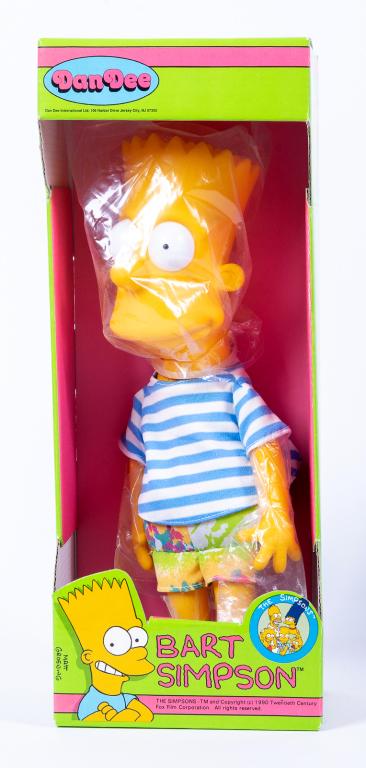 PROTOTYPE - Dan Dee 11" Bart Simpson Beachwear Toy (1 of 7)
