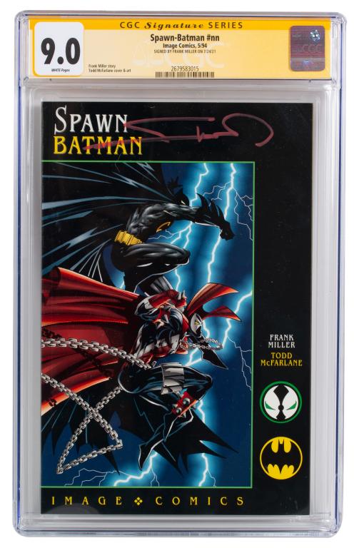 Image DC Spawn Batman Signed Frank Miller CGC 9.0 (1 of 3)