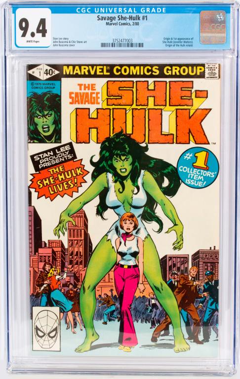 Marvel Comics The Savage She-Hulk #1 CGC 9.4 (1 of 2)