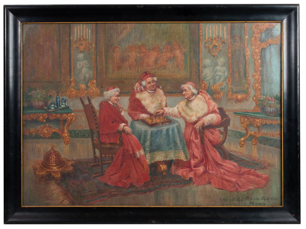Cardinals Playing Chess After Maria Martinetti (1 of 6)