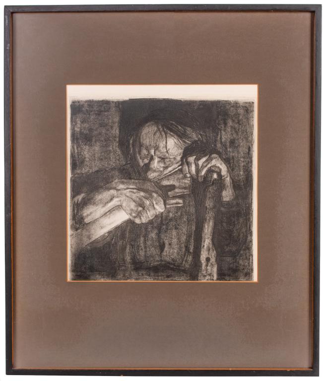"Sharpening the Scythe" Kathe Schmidt Kollwitz (1 of 6)