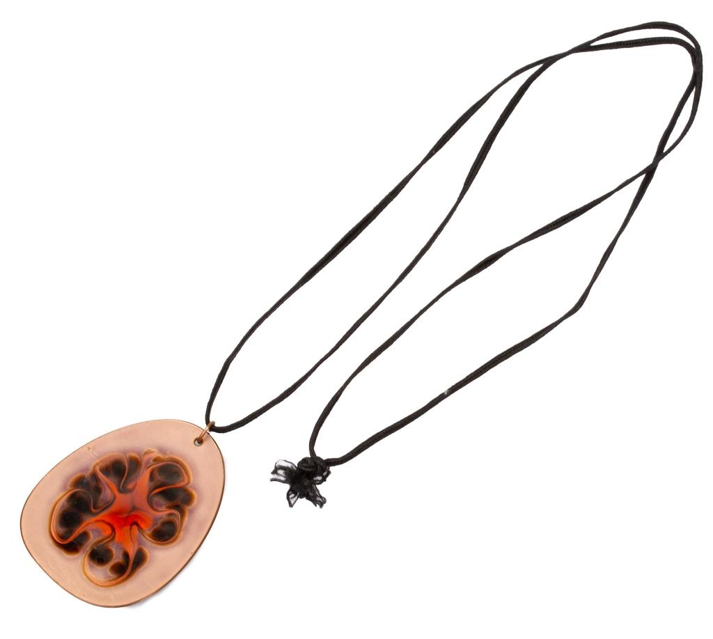 Ora Shifriss Enamel Pendant Necklace - Israel (1 of 6)