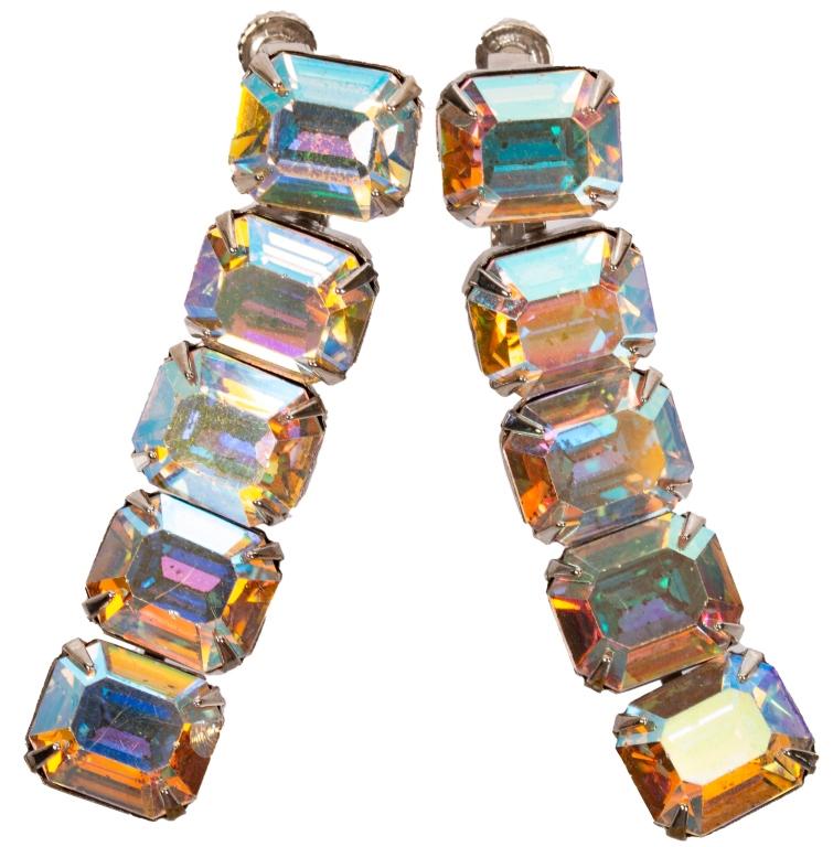 Kirks Folly Aurora Borealis Waterfall Earrings (1 of 4)