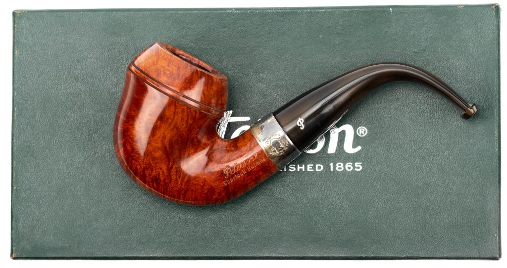 Peterson Sherlock Bulldog Estate Pipe W/ Box (1 of 8)