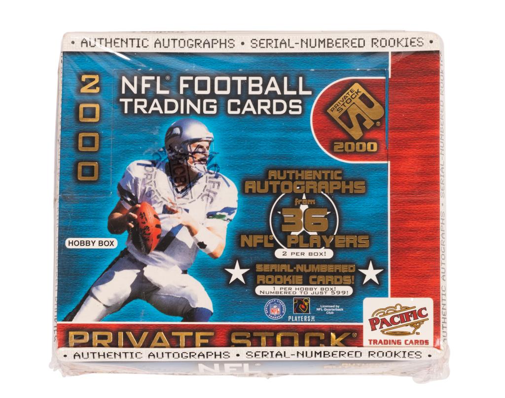 2000 Pacific Private Stock Football Hobby Box #2 (1 of 9)